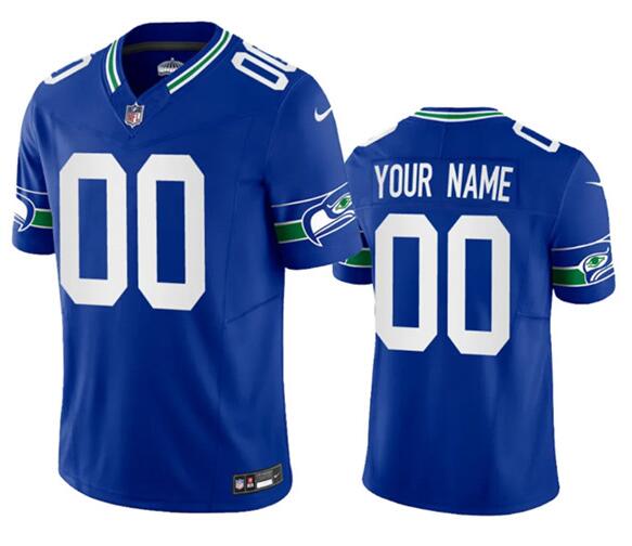 Custom Seattle Seahawks Vapor F.U.S.E. Limited Jersey